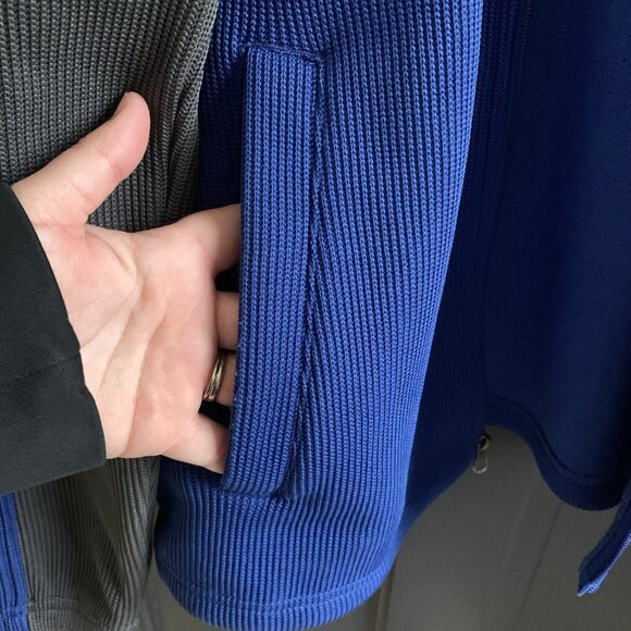 Indianapolis Colts NFL Full Zip Fleece Jacket Womens Medium Blue White - Picture 9 of 9